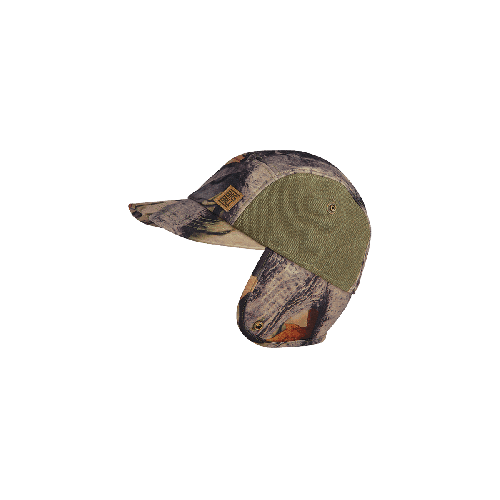 Camo Hat with Earflaps and Sherpa Lining to Size 2X