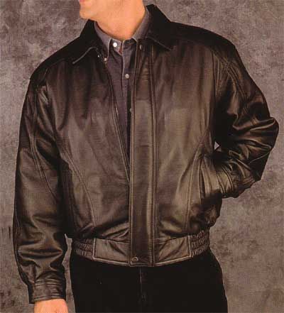 Bomber Length Soft Leather OR Lamb Jacket