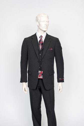 Extra Big and Long High Fashion 3 Piece Suit with Vest Sizes 62 to Size 72