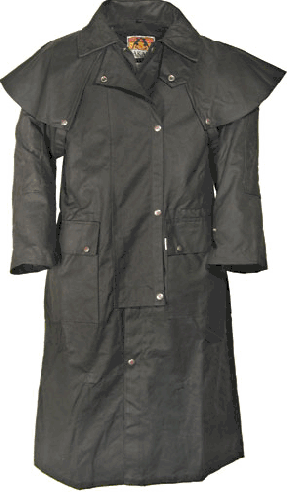 Oilskin Duster - Drover Coat