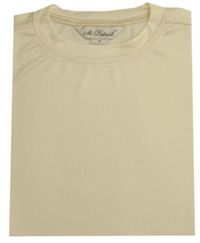 Luxury Long Sleeve Textured European Crew Neck Tee to Size 8X Big and Tall